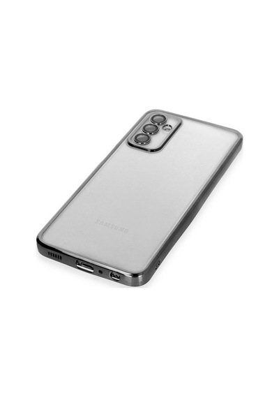 Samsung Galaxy M23 Uyumlu Kılıf Lensli Silikon - Siyah