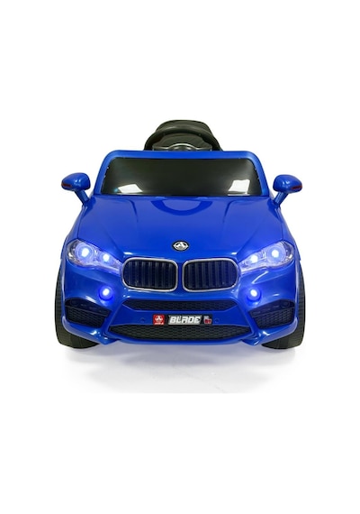 Blade Gt 12v Uzaktan Kumandalı Bluetooth Ve Usb Destekli Led Farlı Emniyet Kemerli Çocuk Akülü Araba Mavi