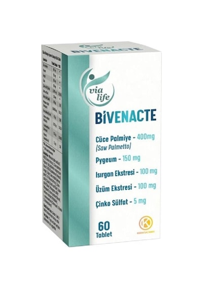 Bivenacte - Cüce Palmiye Saw Palmetto Ve Pygeum Içeren Gıda Tak