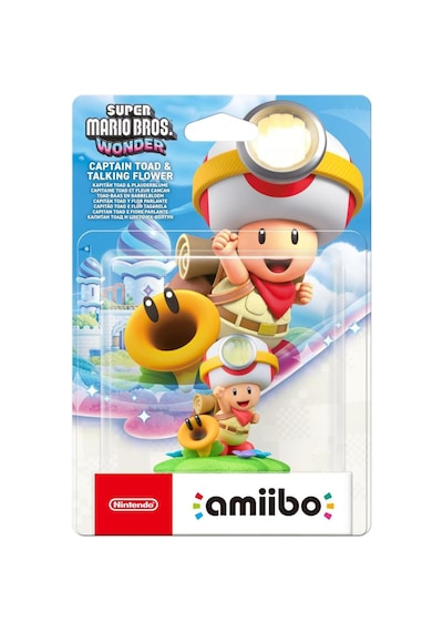 Captain Toad & Talking Flower Super Mario Bros Wonder Serisi Amiibo