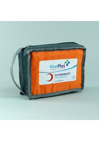 Firstplus Fp08.104 Yanık Ekstra İlk Yardım Seti Gri - Turuncu