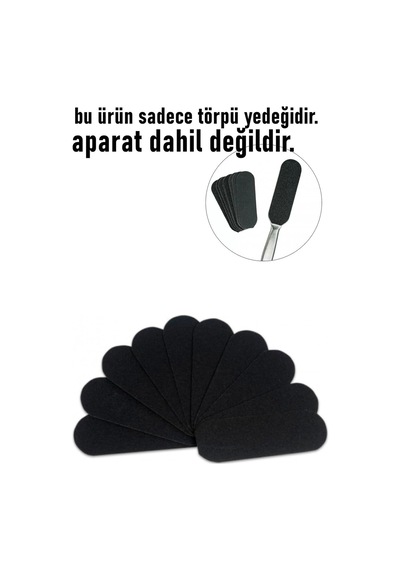 Ayak Törpü Yedeği Yapışkanlı Törpü Zımparası Pedikür Törpü Yedeği 30 Adet, 7430002716031