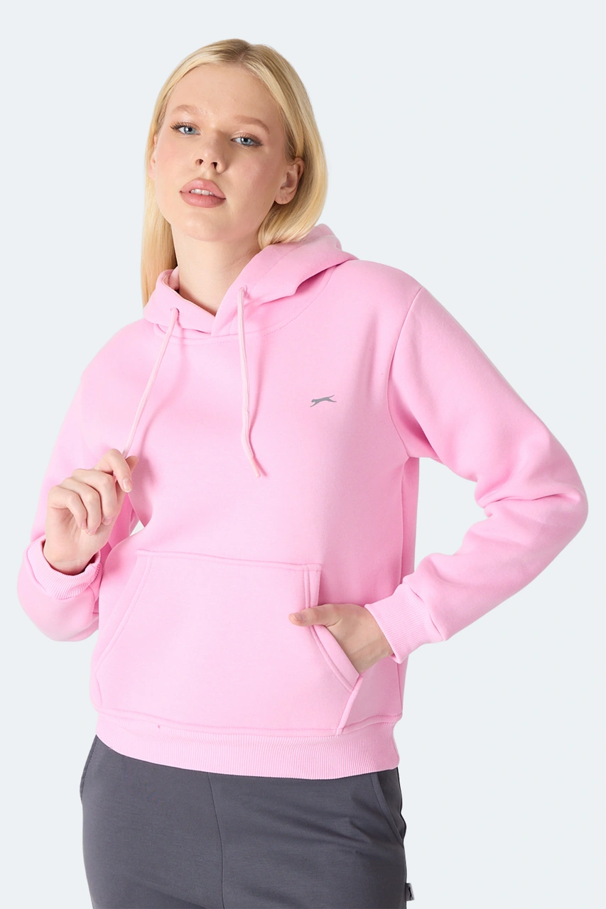 Slazenger Mısty I Kadın Gül Sweatshirt Gül