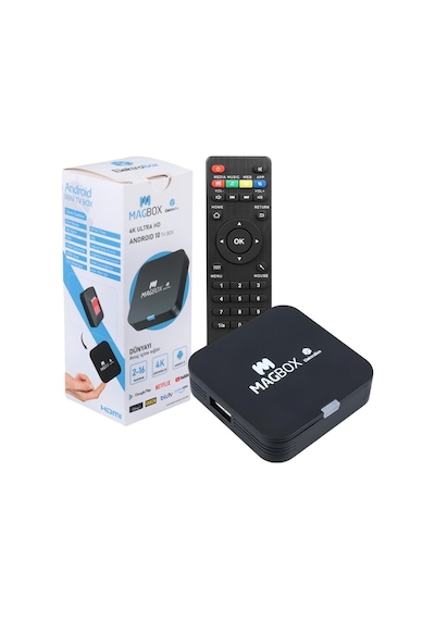 25810 - Magbox Electrobox 2 Gb Ram H313 İşlemci 16 Gb Hdd 4k Ultra Hd Androıd Box Androıd 10 -223977