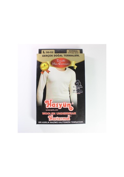 2'Li Paket Hasyün Erkek Uzun Kol Fanila Ücretsiz Kargo