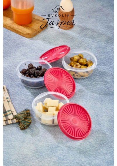 Harmony Ht-037 3 Lü Yuvarlak Breakfast Krem