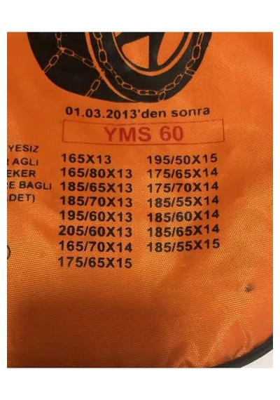 Yıldızmatik Kar Zinciri Yms60 Takmatik Zincir 0