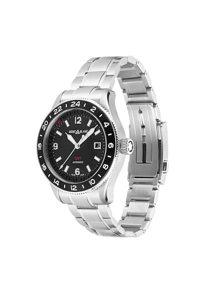 Montblanc 1858 Gmt 42 Mm Erkek Kol Saati 129615 Altın - Mavi