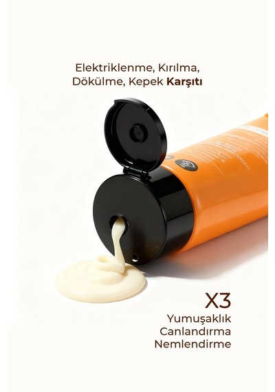 Tuzsuz Sülfatsız Şampuan 250ml, Saç Bakım Kremi 200 Ml, Bakım Çantası, Paraben Ve Silikon İçermez