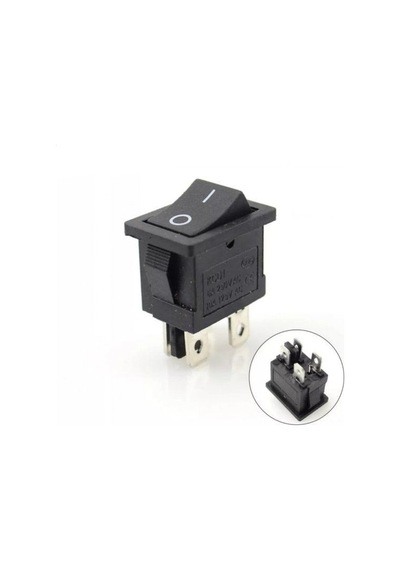 Ic-122 Mini Işıksız Anahtar On-Off 4P 10 Adet