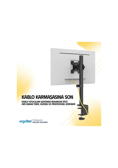 Ef61 Steel Design 2-8 Kg Asansörlü 17-27 Monitör Standı