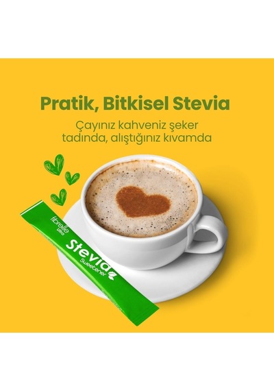 Ultra Stevia Tatlandırıcı 1000 Adet Stick Kutu 0,5 Gr
