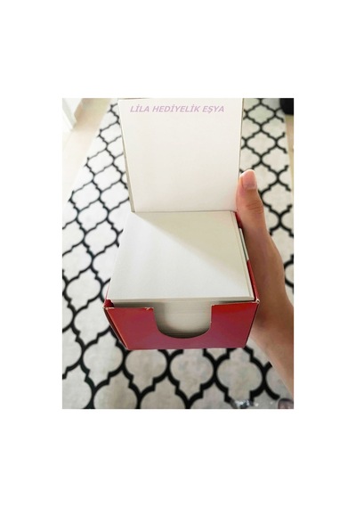 1 Adet X 500 Yaprak Küp Not Kağıdı 8x8 Cm / Not Kağıdı / Küp Blok Not / 1x500 Yaprak Not Kağıdı
