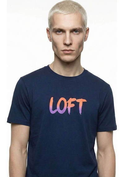LOFT Regular Fit Erkek Tshirt K.kol Lf2041101 Q1.v1 Lacivert