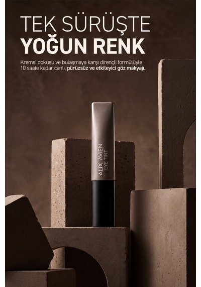 Uzun Süre Kalıcı Kremsi Likit Göz Farı - Eye Tint Creamy Sensation Eyeshadow 108 Amaranthine Silver