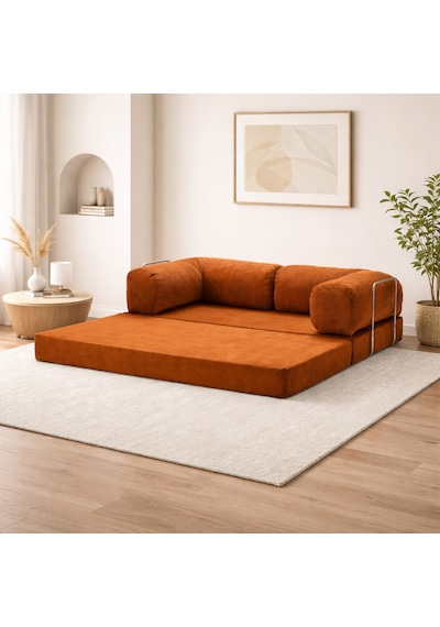 Nestime 200x100 Comfortnest Kanepe / Aktivite Koltuğu / Yatak 50 Dns Dayanıklı Orta Sert Sünger, Çıkarılabilir Kılıf, Pati Dostu Fitilli Kadife Kumaş Kiremit Nestime 200x100 Comfortnest Kanepe / Aktivite Koltuğu / Yatak 50 Dns Dayanıklı Orta Sert Sünger, Çıkarılabilir Kılıf, Pati Dostu Fitilli Kadife Kumaş Kiremit