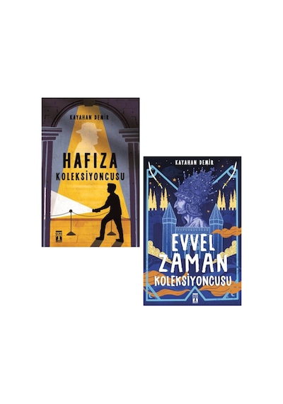 Stickerlı Kayahan Demir 2 Kitap / Hafıza Koleksiyoncusu Evvel Zaman Koleksiyoncusu Ortaokul Okuma