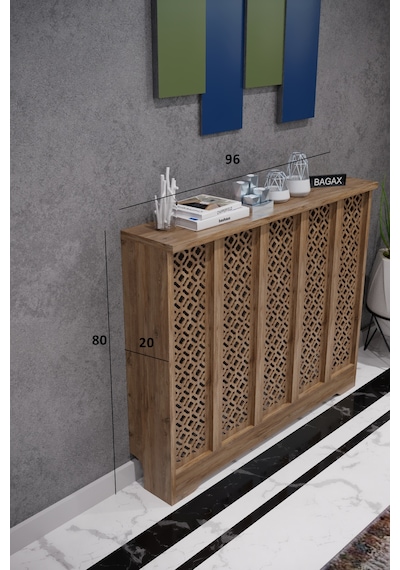 Dekoratif Petek Dolabı Kalorifer Peteği Kapatma Ünitesi Modern Tasarım İç Ölçü 96 Cm Dış Ölçü 100 Cm Petek 96 Çam D4 Dekoratif Petek Dolabı Kalorifer Peteği Kapatma Ünitesi Modern Tasarım İç Ölçü 96 Cm Dış Ölçü 100 Cm Petek 96 Çam D4