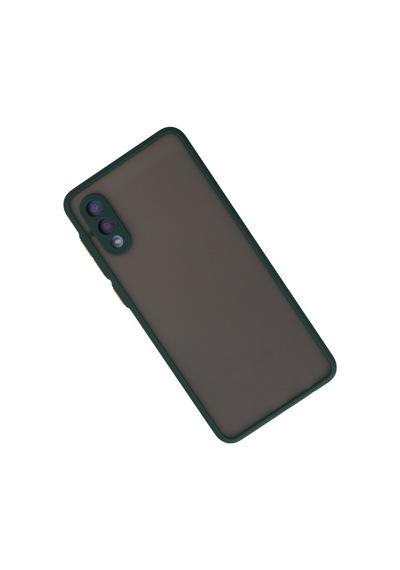 Samsung Galaxy Uyumlu , A02 Kılıf Montreal Silikon Kapak - Yeşil