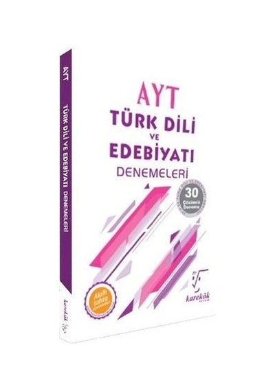 Ayt Türk Dili ve Edebiyatı Denemeleri Karekök Yayınları N11.24752