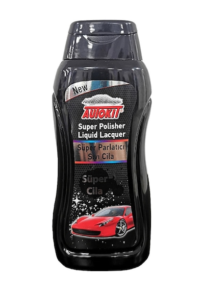 2 Adet Autokit Süper Parlatıcı Sıvı Cila 300 Ml