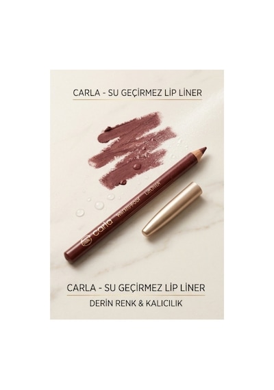 Suya Dayanıklı Dudak Kalemi - Waterproof Lipliner No.21 0