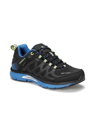 Lumberjack Ursa Su Geçirmez Kaymaz Taban Kışlık Ayakkabı Siyah-Ma Siyah - Mavi