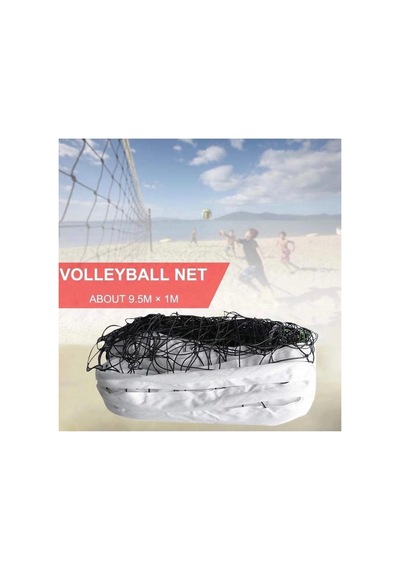 9.5 Metre Taşınabilir Pratik Ve Profesyonel Voleybol Filesi Beach&okul&sahil&otel Tipi Voleybol Ağı
