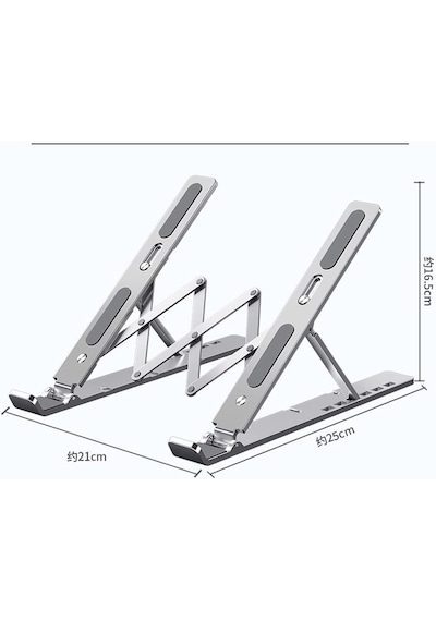 Alfalink Al-20 Alüminyum Ayarlı Notebook + Telefon Yükseltici Stand