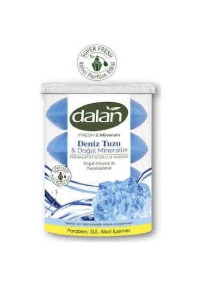 Dalan Fresh Minerals Duş Sabunu Deniz Tuzu 4 x 110 Gr