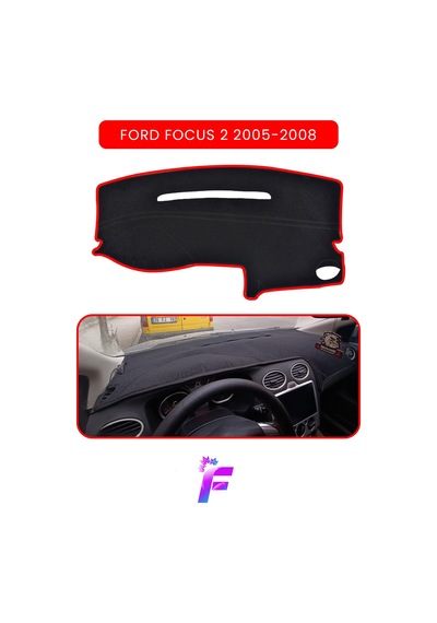 Ford Focus 2 2005-2008 Torpido Koruyucu Güneş Ve Yansımaya Karşı Kalkan Tam Koruma Tb81 Torpido Halısı