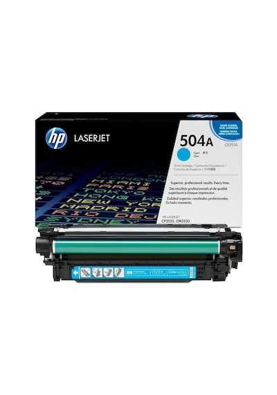 Hp 504A-Ce251A Mavi Toner Cm3530 ( 7.000 Sayfa)