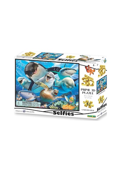 Prime 3d - Okyanusta Selfie 63 Parça Puzzle 10691