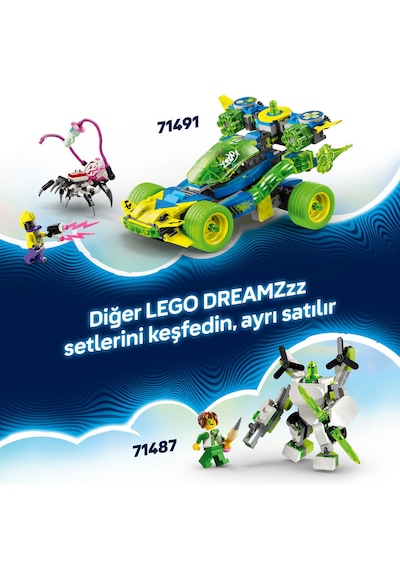 LEGO® DREAMZzz™ Mateo ve Z-Blob Aksiyon Yarış Arabası 71491 - 8 Yaş ve Üzeri Çocuklar için Yaratıcı Oyuncak Araç Yapım Seti (485 Parça) LEGO® DREAMZzz™ Mateo ve Z-Blob Aksiyon Yarış Arabası 71491 - 8 Yaş ve Üzeri Çocuklar için Yaratıcı Oyuncak Araç Yapım Seti (485 Parça)