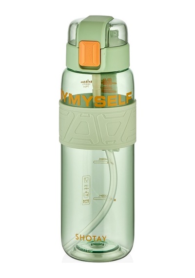 Shotay St-7224 750ml Yeşil Pipetli Tritan Matara