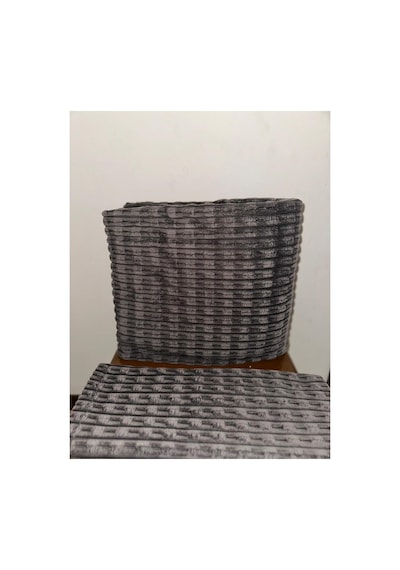 Shop M. Modern Line 3 Parça Battaniye Seti Antrasit