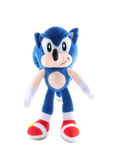 Mavi Sonic Boom Arkadaşları Büyük Boy Kirpi Sonic Figür Peluş Oyuncak Es66088