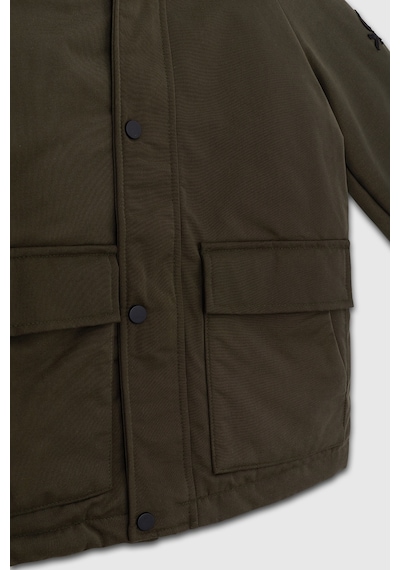 United Colors Of Benetton Erkek Çocuk Mont Bntb23316 Haki Haki