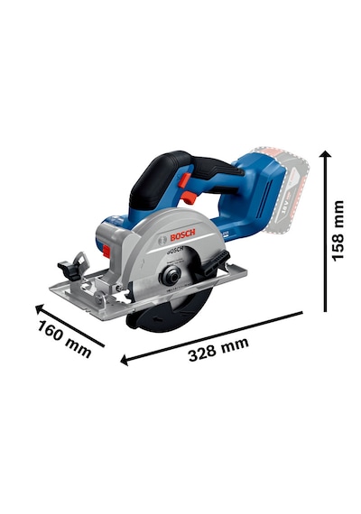 Bosch GKS 18V-51 Akülü Daire Testere Solo