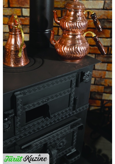 Karadeniz Kuzinesi 65 50 - 45 45 Fırın Ölçüsü - Odun Ve Kömür Yakıtlı- 2 Mm Gövdeli