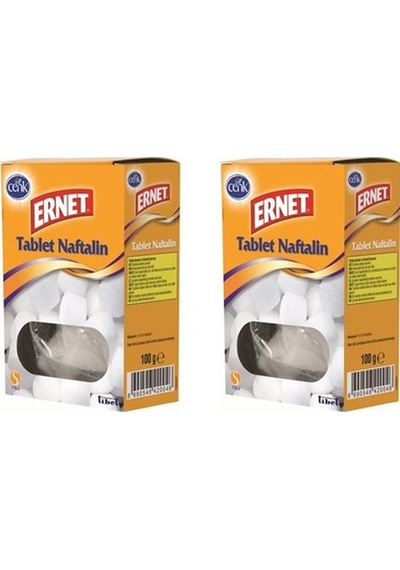 Ernet Cenk Naftalin Tablet 100 gr 2'Li