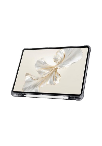 Honor Pad 9 İle Uyumlu Kılıf Silikon Yumuşak Kalem Bölmeli Esnek 4 Farklı Stand Olabilen Tablet Kılıfı Siyah Arka Kapak Honor Pad 9 İle Uyumlu Kılıf Silikon Yumuşak Kalem Bölmeli Esnek 4 Farklı Stand Olabilen Tablet Kılıfı Siyah Arka Kapak