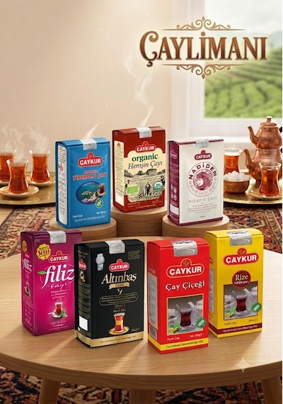 Çaykur 200gr'lık Hasat Paketi 42 Tirebolu,organik Hemşin,nadidem,filiz,altınbaş,çay Çiçeği,turist Çayı