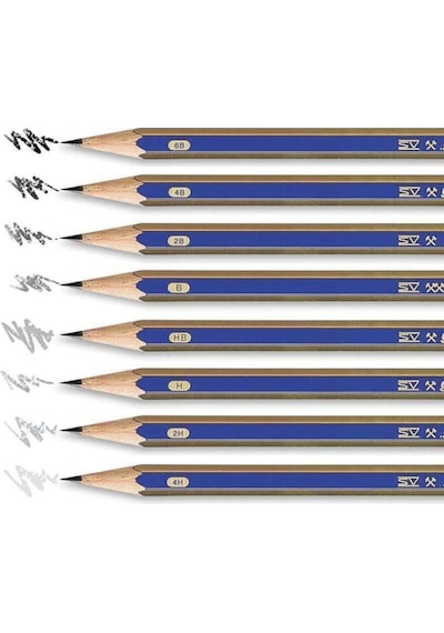 Faber Castel Dereceli Kurşun Kalem Kara Kalem "3b" 3b 1 Adet Siyah 3b