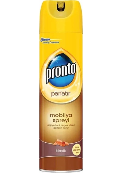Pronto Ahşap Parlatıcı & Temizleyici Sprey 12 x 300 ML