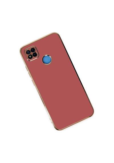 Xiaomi Redmi 9c Uyumlu Kılıf Volet Silikon - Kırmızı