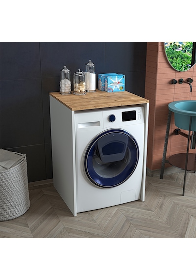 Roomart Çamaşır-kurutma Makinesi Dolabı Mat Beyaz-atlantik Çam Atlantik Çam - Beyaz Roomart Çamaşır-kurutma Makinesi Dolabı Mat Beyaz-atlantik Çam Atlantik Çam - Beyaz