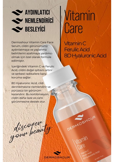 Dermoshour Vitamin Care Face Serum 30 ML