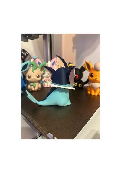 Pokemon Vaporeon Chibi Mini Masa Figürü 5 Cm Pokemon Koleksiyon İçin Mini Figür / Oyuncak