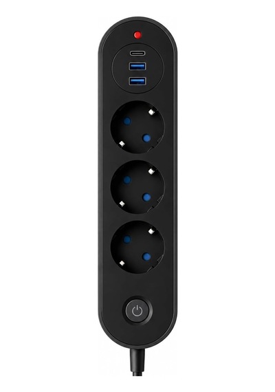 Blic Termal Akım Korumalı 3 Lü Priz 2500w 1 Usb-c + 2 Usb-a Hızlı Şarj Girişli Çoklu Priz Aşırı Akım, Isınma Ve Kısa Devre Korumalı Aç/kapa Anahtarlı Siyah Uzatma Prizi Grup Priz Blic Termal Akım Korumalı 3 Lü Priz 2500w 1 Usb-c + 2 Usb-a Hızlı Şarj Girişli Çoklu Priz Aşırı Akım, Isınma Ve Kısa Devre Korumalı Aç/kapa Anahtarlı Siyah Uzatma Prizi Grup Priz